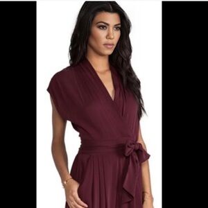 Catherine Malandrino Brigitte Jumpsuit size 6. Silk/spandex